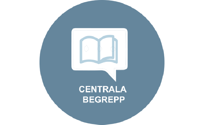 Centrala begrepp.