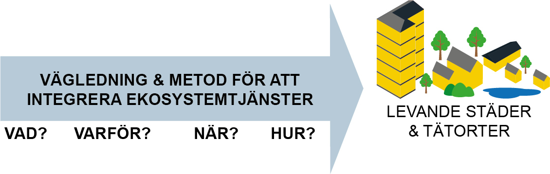 Illustration vägledning och & metod för ekosystemtjänster