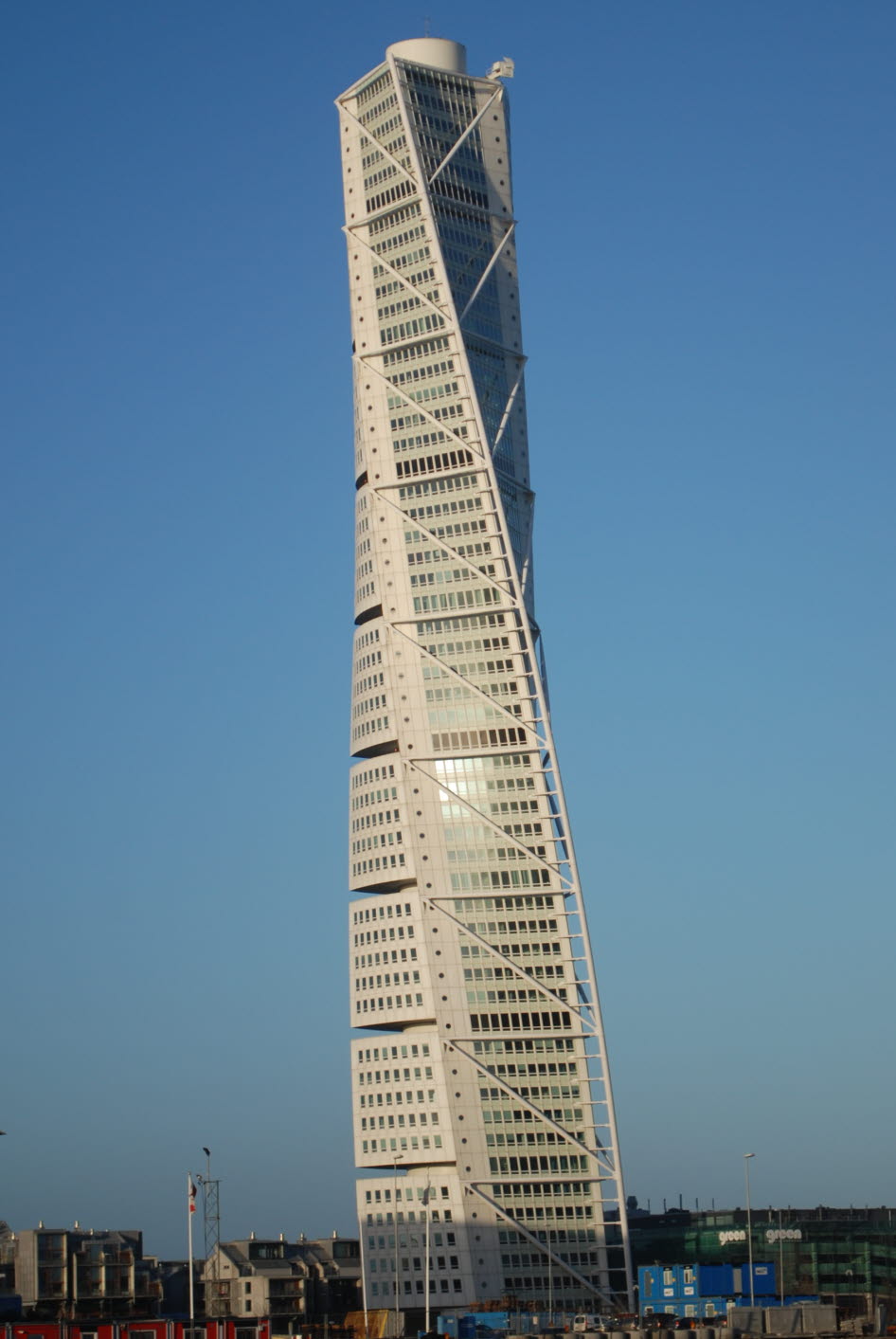 Foto på byggnaden Turning torso