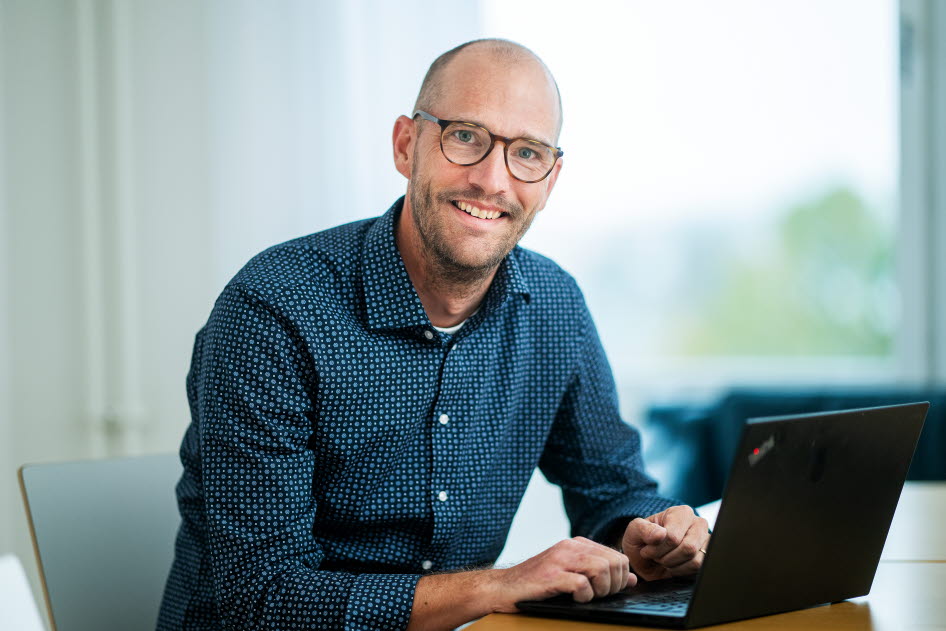 Foto på företagsrådgivare på Swedbank, Martin Bondesson.