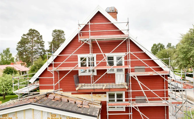 Bild på hus, Scandinav